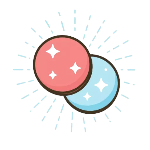 Icône magnet bouton