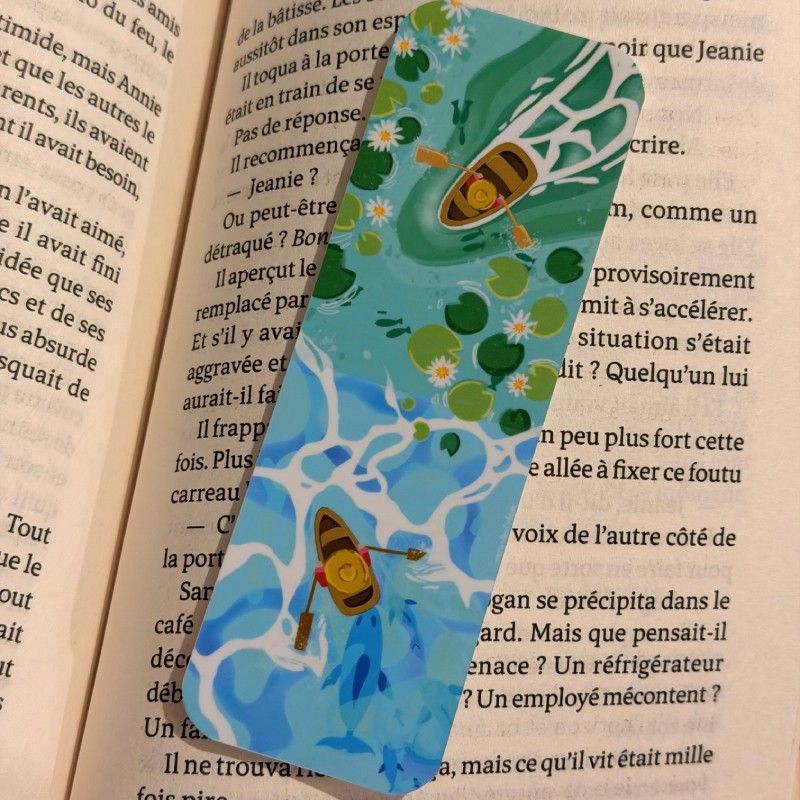 Marque-Page Aimanté – Long fleuve tranquille